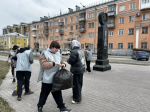 В Октябрьском районе прошла акция по благоустройству памятных мест
