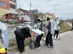 В Октябрьском районе прошла акция по благоустройству памятных мест