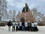 В Октябрьском районе прошла акция по благоустройству памятных мест
