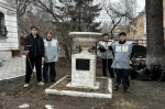 В Октябрьском районе прошла акция по благоустройству памятных мест