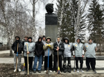 В Октябрьском районе прошла акция по благоустройству памятных мест