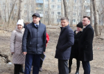 В Ленинском районе состоялось выездное совещание по вопросу благоустройства аллеи вдоль Алтайского государственного института культуры