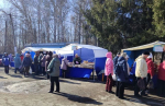 В п.Научный Городок прошла продовольственная ярмарка выходного дня