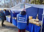 В п.Научный Городок прошла продовольственная ярмарка выходного дня