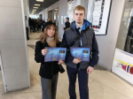 В Барнауле на ярмарке трудоустройства провели акцию по профилактике экстремизма и наркомании