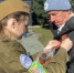 Акция "Георгиевская ленточка" в Барнауле / Фото: t.me/barnaul_org - ИА Амител