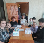 В микрорайоне Авиатор прошло занятие по созданию метафорических рисунков