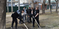 Студенты Алтайского промышленно-экономического колледжа провели экологическую акцию на улице Смирнова - Администрация г. Барнаул