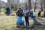 Более 5 тысяч человек приняли участие в общегородском субботнике в Октябрьском районе