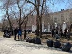 Более 5 тысяч человек приняли участие в общегородском субботнике в Октябрьском районе