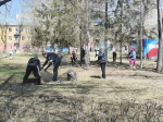 Более 5 тысяч человек приняли участие в общегородском субботнике в Октябрьском районе