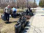 Более 5 тысяч человек приняли участие в общегородском субботнике в Октябрьском районе