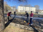 В Центральном районе Барнаула прошел общегородской субботник