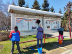 Более шести тысяч человек вышли на общегородской субботник в Железнодорожном районе