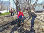 Более шести тысяч человек вышли на общегородской субботник в Железнодорожном районе