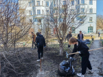 Более шести тысяч человек вышли на общегородской субботник в Железнодорожном районе