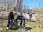 Более шести тысяч человек вышли на общегородской субботник в Железнодорожном районе