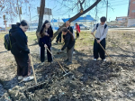 Более шести тысяч человек вышли на общегородской субботник в Железнодорожном районе