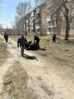 Более шести тысяч человек вышли на общегородской субботник в Железнодорожном районе