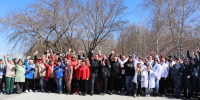 В парке «Юбилейный» в рамках общегородского субботника прошла масштабная экологическая акция - Администрация г. Барнаул