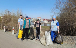 Активисты – общественники Ленинского района в прошедшие выходные провели субботники на территориях микрорайонов многоэтажной застройки и частного сектора