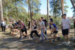 Спортсмены Академии приняли участие в легкоатлетическом кроссе