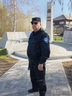 В Центральном районе организовано ежедневное дежурство у памятных мест