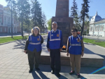 В Центральном районе организовано ежедневное дежурство у памятных мест