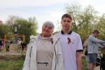 Накануне в сквере по ул.Гущина в Ленинском районе прошло праздничное мероприятие, посвященное Победе в Великой Отечественной войне