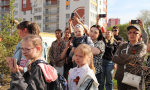 Накануне в сквере по ул.Гущина в Ленинском районе прошло праздничное мероприятие, посвященное Победе в Великой Отечественной войне