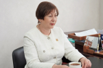 Галина Буевич передала поздравления с наступающим Днем Победы ветерану Великой Отечественной войны Марии Денежкиной
