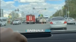 ДТП в Барнауле / Фото: стоп-кадр с видел канала "Барнаул 22"