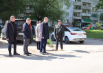 В Ленинском районе прошло выездное совещание по вопросу восстановления благоустройства после проведения земляных работ