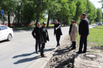 В Ленинском районе прошло выездное совещание по вопросу восстановления благоустройства после проведения земляных работ