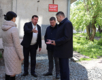 В Ленинском районе прошло выездное совещание по вопросу восстановления благоустройства после проведения земляных работ