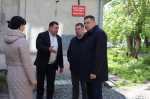 В Ленинском районе прошло выездное совещание по вопросу восстановления благоустройства после проведения земляных работ