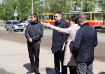 В Ленинском районе прошло выездное совещание по вопросу восстановления благоустройства после проведения земляных работ