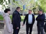 В Ленинском районе прошло выездное совещание по вопросу восстановления благоустройства после проведения земляных работ