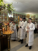 Митрополит Сергий совершил Литургию в день памяти равноапостольных Мефодия и Кирилла, учителей Словенских
