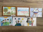 В Октябрьском районе подвели итоги конкурса рисунков «Детство, дружба, единство»