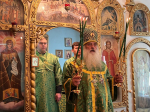 Митрополит Сергий совершил Литургию в Ксение-Покровском женском монастыре в городе Яровое