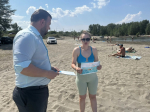 В Центральном районе Барнаула состоялся рейд по безопасности на водных объектах