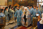В годовщину основания Кемеровской епархии глава Алтайской митрополии принял участие в соборном богослужении в кафедральном Знаменском соборе города Кемерово