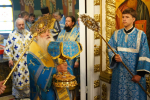 В годовщину основания Кемеровской епархии глава Алтайской митрополии принял участие в соборном богослужении в кафедральном Знаменском соборе города Кемерово