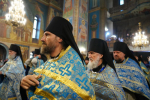 В годовщину основания Кемеровской епархии глава Алтайской митрополии принял участие в соборном богослужении в кафедральном Знаменском соборе города Кемерово
