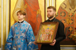 В годовщину основания Кемеровской епархии глава Алтайской митрополии принял участие в соборном богослужении в кафедральном Знаменском соборе города Кемерово