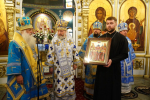В годовщину основания Кемеровской епархии глава Алтайской митрополии принял участие в соборном богослужении в кафедральном Знаменском соборе города Кемерово