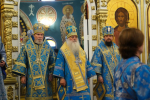 В годовщину основания Кемеровской епархии глава Алтайской митрополии принял участие в соборном богослужении в кафедральном Знаменском соборе города Кемерово