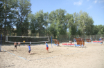 В День России на площадках водного парка «Лапа» провели соревнования дворовых команд