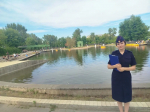 Безопасность у воды — под контролем: в парке «Изумрудный» прошёл профилактический рейд